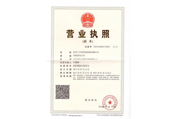 营业执照